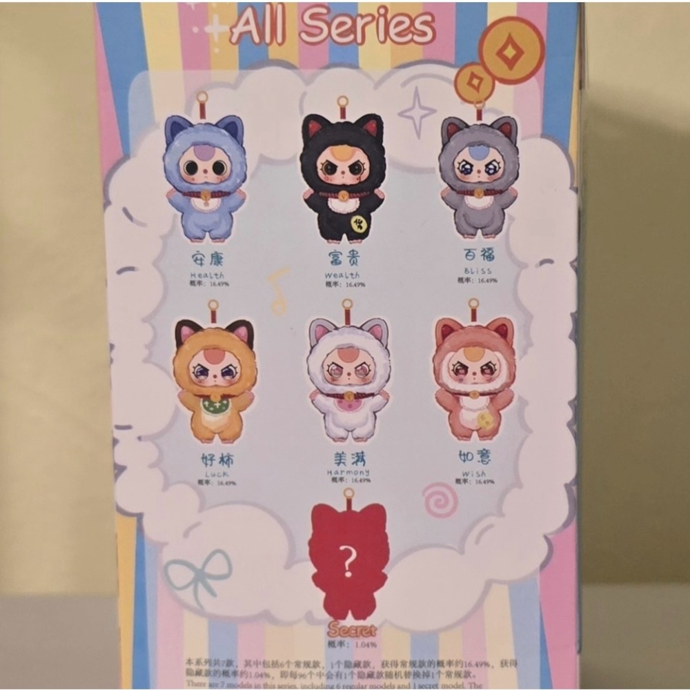 NIB Rare SECRET Baby
Three Billionaire Cat - Boba
Eyes, Rare Tongue Out - Picture 3 of 5